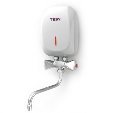 Проточный водонагреватель TESY 3,5 кВт со смесителем (IWH 35 X02 KI)